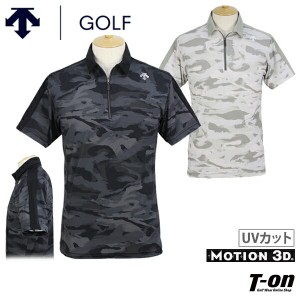 【ポイント10倍】【送料無料】【メール便対応】ポロシャツ メンズ デサントゴルフ デサント DESCENTE GOLF 2024 春夏 新作 ゴルフウェア 