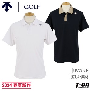 【ポイント10倍】【送料無料】ポロシャツ メンズ デサントゴルフ デサント DESCENTE GOLF  ゴルフウェア dgmxja15