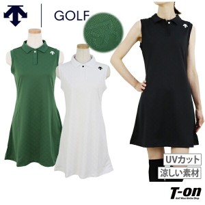 【ポイント10倍】【送料無料】ワンピース レディース デサントゴルフ デサント DESCENTE GOLF  ゴルフウェア dgwxjj03