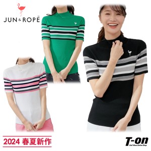 【送料無料】セーター レディース ジュン＆ロペ JUN＆ROPE 2024 春夏 新作 ゴルフウェア erm64000