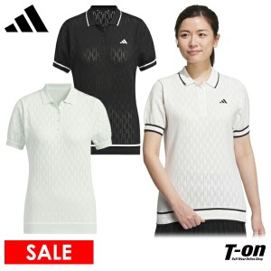 【30％OFFセール】ポロシャツ レディース アディダス アディダスゴルフ adidas Golf 日本正規品 2024 春夏 新作 ゴルフウェア ikj63