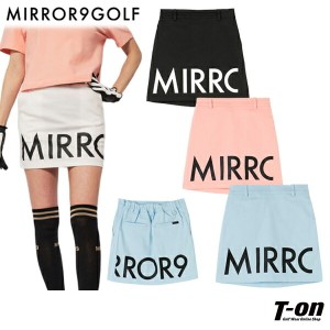 【送料無料】スカート レディース ミラーナインゴルフ MIRROR9GOLF 2024 春夏 新作 ゴルフウェア mg2209-1