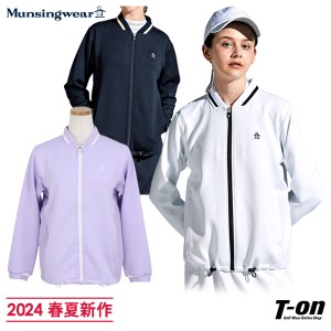 【送料無料】ブルゾン レディース マンシングウエア Munsingwear 2024 春夏 新作 ゴルフウェア mgwxjl50
