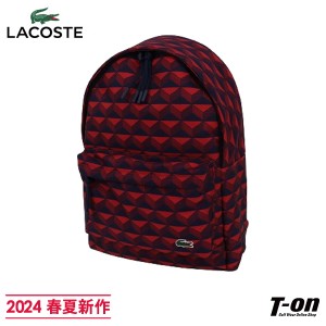 【送料無料】リュック メンズ レディース ラコステ LACOSTE　日本正規品 2024 春夏 新作 nh4609nz