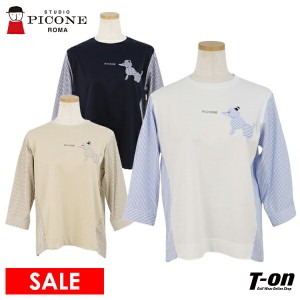 【送料無料】Tシャツ レディース スタジオ ピッコーネ STUDIO PICONE 2024 春夏 新作 p355338