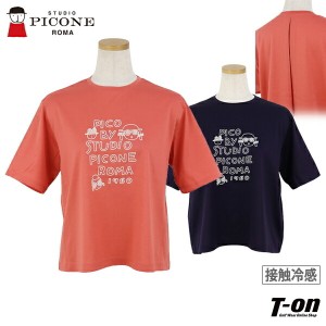 【送料無料】Tシャツ レディース スタジオ ピッコーネ STUDIO PICONE 2024 春夏 新作 p359511