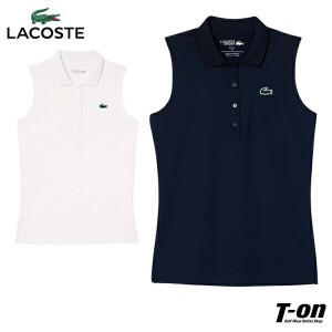 【送料無料】【メール便対応】ポロシャツ レディース ラコステ スポーツ LACOSTE SPORT 日本正規品 2024 春夏 新作 ゴルフウェア pf7414-