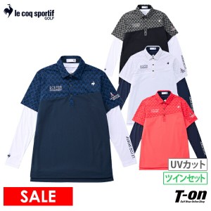 【ポイント10倍】【30％OFFセール】ポロシャツ メンズ ルコックスポルティフ ゴルフ ルコック le coq sportif GOLF 2024 春夏 新作 ゴル