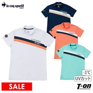 【ポイント10倍】【30％OFFセール】ハイネックシャツ レディース ルコックスポルティフ ゴルフ le coq sportif GOLF 2024 春夏 新作 ゴル