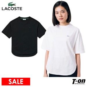 【送料無料】【メール便対応】Tシャツ レディース ラコステ LACOSTE　日本正規品 2024 春夏 新作 tf004j-99