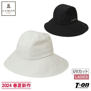 【送料無料】ハット レディース ランバン スポール LANVIN SPORT 日本正規品 2024 春夏 新作 ゴルフ vlx0363d5