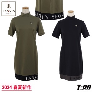 【送料無料】ワンピース レディース ランバン スポール LANVIN SPORT 日本正規品 2024 春夏 新作 ゴルフウェア vlx795112n