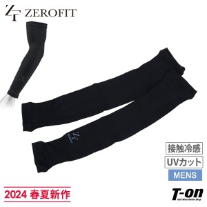 【メール便対応】アームカバー メンズ ゼロフィット ZEROFIT 2024 春夏 新作 ゴルフ zacamc-011