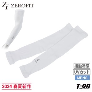 【メール便対応】アームカバー メンズ ゼロフィット ZEROFIT 2024 春夏 新作 ゴルフ zacamc-031