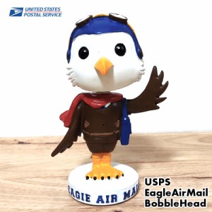 フィギュア USPS アメリカ 郵便局 バブルヘッド イーグル キャラクター 首振り 人形 インテリア 置物 UNITED SATES POSTAL SERVICE