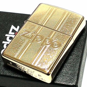 ZIPPO ライター シャンパンゴールド ジッポロゴ 金タンク 彫刻 おしゃれ 高級 ゴールドインサイドユニット かっこいい メンズ ギフト