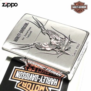 ZIPPO ライター ハーレーダビッドソン ジッポ イーグルメタル シルバー 国内限定モデル かっこいい 鷲 おしゃれ メンズ ギフト