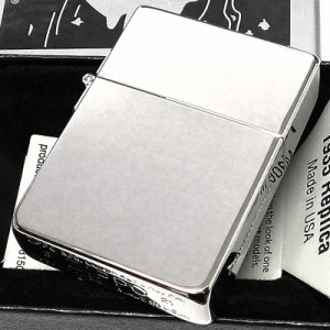 ZIPPO 1935 プラチナプレーティング 超鏡面 かっこいい ジッポライター シルバー 無地 シンプル 角型 ギフト メンズ 高級 プレゼント