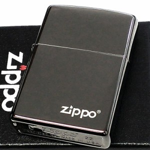 ZIPPO ライター エボニー ジッポ ロゴ かっこいい シンプル おしゃれ クール Ebony 高級感 美しい 黒 メンズ プレゼント