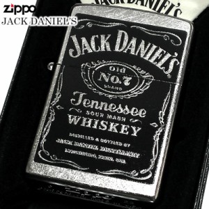 ZIPPO ライター ジャックダニエル ジッポ シルバー JACK DANIELS 黒 かっこいい ストリートクローム お酒 おしゃれ