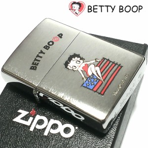 ZIPPO ライター Betty Boop 可愛い 90周年 フラッグ ベティ・ブープ ジッポー キャラクター アニメ ベティちゃん キュート レディース 