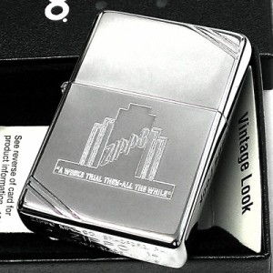 ZIPPO ライター 1937レプリカ ジッポ フラットトップ ダイアゴナルライン 鏡面シルバー エッチング彫刻 A Week’s Trial Then-All the Wh