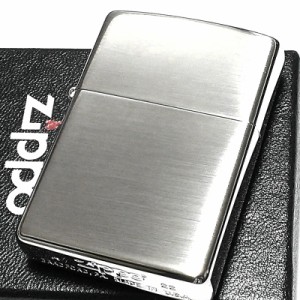 ZIPPO かっこいい シルバー プラチナサテン ジッポ ライター シンプル 銀 メンズ レディース おしゃれ ギフト プレゼント 女性 無地