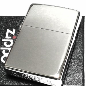 ZIPPO ライター 超鏡面 シルバー プラチナポリッシュ シンプル 銀 かっこいい メンズ レディース おしゃれ ギフト プレゼント 無地