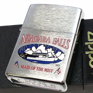 ZIPPO ライター カナダ製 2001年製 ナイアガラの滝 オンタリオ製 廃盤 レアジッポ おしゃれ 珍しい 未使用品 ビンテージ 絶版 