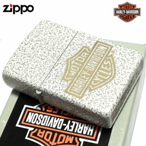 ZIPPO ハーレー ダビッドソン ジッポ ライター おしゃれ ホワイト ロゴデザイン 白 かっこいい メンズ プレゼント