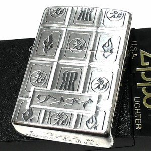 ZIPPO ライター 限定 ワンナイR&R 絶版 2004年製 アンティーク シルバー レア ジッポ 廃盤 珍しい 銀燻し かっこいい ヴィンテージ 