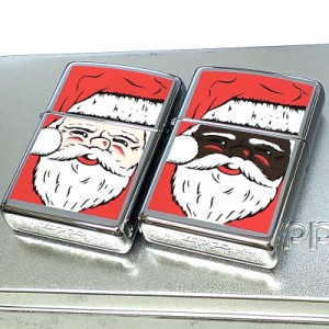 ZIPPO ライター クリスマス サンタクロース 1980レプリカ 1993レプリカ ジッポ 2個セット 絶版 サンタ 缶入り レッド Xmas 
