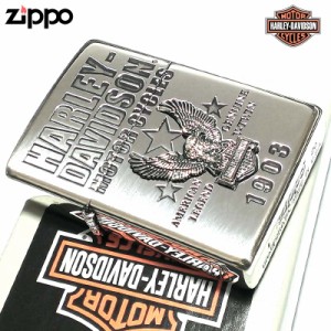 ZIPPO ライター ハーレーダビッドソン ジッポ イーグルメタル シルバー 国内限定モデル かっこいい 鷲 おしゃれ メンズ ギフト プレゼン