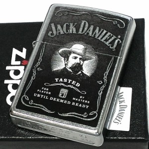 ジッポ JACK DANIELS ZIPPO ライター シルバー かっこいい ジャックダニエル ロゴ アメリカテネシー州 お酒 テネシーウイスキー おしゃれ