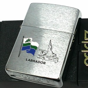 ZIPPO カナダ製 1998年製 オンタリオ製 ラブラドール州 旗 地図 廃盤 ビンテージ レア ジッポ ライター 珍しい 未使用品