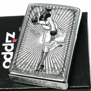 ZIPPO ライター ウィンディガール シルバー レトロ ヴィンテージ ブラック ジッポ ストリートクローム おしゃれ かわいい