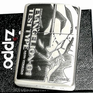 ZIPPO エヴァンゲリオン ジッポ ライター 初号機 限定 シリアル入り 銀古美仕上げ 新劇場版 かっこいい アンティーク メンズ