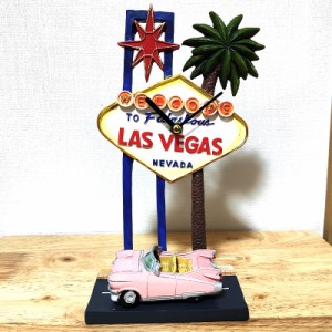 置時計 LAS VEGAS ビンテージ おしゃれ ラスベガス スタンド アメリカン 雑貨 アンティーク かわいい バー カフェ お店 店舗 可愛い