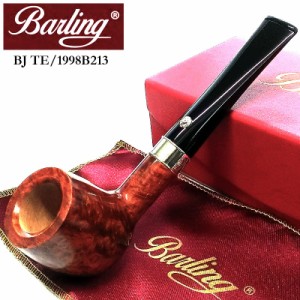 パイプ バーリング ベンジャミン 喫煙具 9mm スターリングシルバー スムース仕上げ Barling BENJAMIN 天然木 BJ TE 1812 