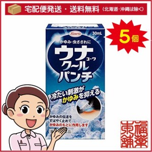 【第2類医薬品】ウナクール パンチ(30ml)×5個 [宅配便・送料無料]