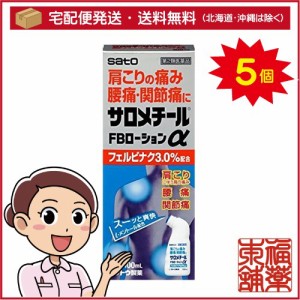 【第2類医薬品】☆サロメチールFBローションアルファ(100mL)×5個 [宅配便・送料無料]