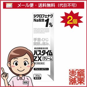 【第2類医薬品】☆パスタイムＺＸクリーム(30g×2個) [ゆうパケット・送料無料] 「YP30」