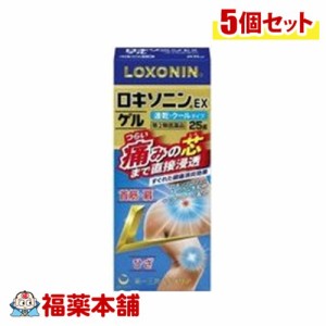 【第2類医薬品】ロキソニンＥＸゲル　25G×5個  [宅配便・送料無料]