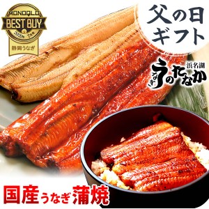 父の日 プレゼント 国産 うなぎ ギフト 蒲焼き 送料無料 うなぎのたなか 鰻 お祝い 誕生日プレゼント 静岡 内祝い グルメ ウナギ 簡易箱 