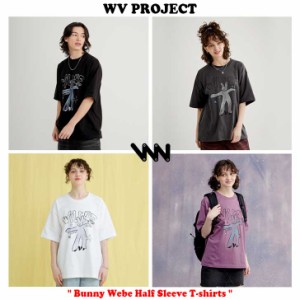 WVプロジェクト 半袖 WV PROJECT 正規販売店 BUNNY WEBE HALF SLEEVE T-SHIRTS バニーウェブ ハープスリーブ Tシャツ MJST7718 ウェア