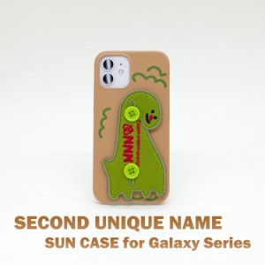 Galaxyシリーズ 韓国 ケース Galaxy S22 S21 GalaxyS22 Ultra Note 20 Ultra S21+ S20+ 恐竜 SUN CASE ANIMAL PATCH DINOSAUR お取り寄せ