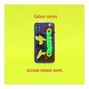 Galaxyシリーズ 韓国 ケース Galaxy S22 S21 GalaxyS22 Ultra Note20 Ultra S21+ S20+ SUNCASE NEON CHAIN BLUE カバー お取り寄せ