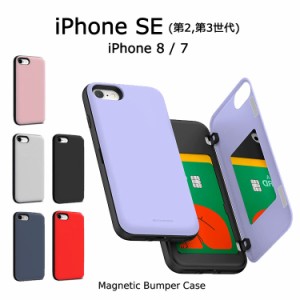 iPhoneSE 4.7 ケース 韓国 SE3 SE2 iPhone8 iPhone7 カード パステル 人気 カードポケット カバー カード収納 DOOR BUMPER