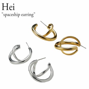 ヘイ ピアス Hei レディース spaceship earring スペースシップ イヤリング GOLD ゴールド WHITE ホワイト 韓国アクセサリー 1132576 ACC