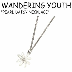 ワンダリングユース ネックレス WANDERING YOUTH PEARL DAISY NECKLACE パール デイジー シルバー 韓国アクセサリー 308 ACC